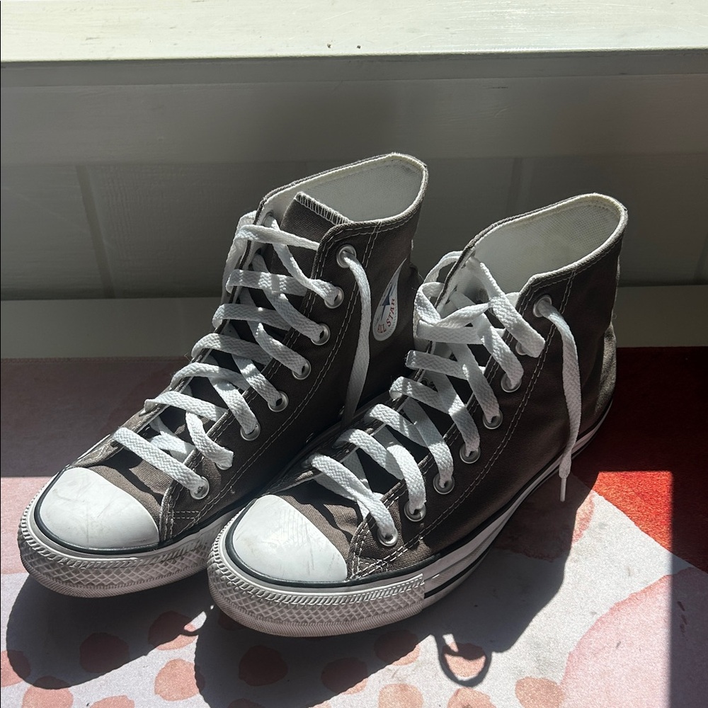 Converse Women's High-Top Sneakers - Charcoal